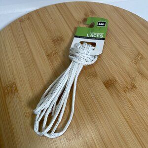 REI CO-OP White Waterproof Shoe Laces 48" Oval Footwear Gorpcore